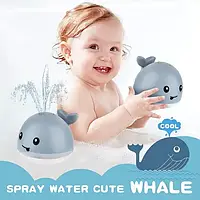 Игрушки для ванной для детей "Кит фонтан" Mini Whale Fountain плавающие игрушки для купания малышей