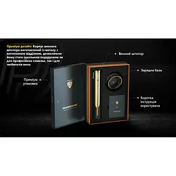 Коркотяг Prestigio Розумний коркотяг Maggiore Smart Wine Opener Black-Gold (PWO104GD) Black Gold