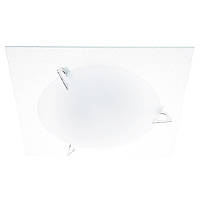 Светильник настенно-потолочный Brille 40W W-412 Белый PS, код: 7272538