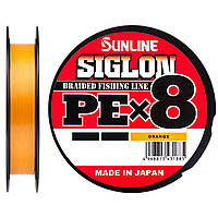 Шнур Sunline Siglon PE х8 Оранжевый 150м 0.242мм 15.5кг/35lb (1658-09-93) z13-2024