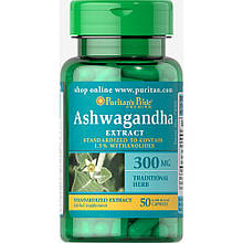 Ashwagandha Standardized Extract 300 mg - 50 Capsules