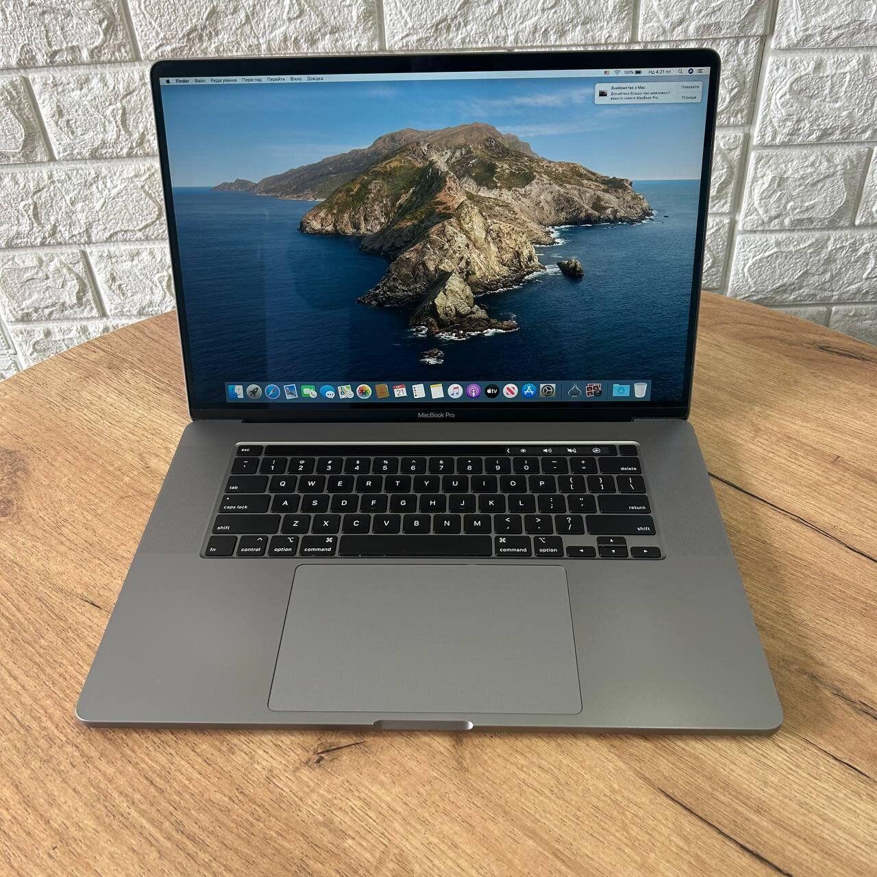 Ультрабук Apple MacBook Pro 16 2019 A2141/ 16" 3072x1920/ i7-9750H/ 16GB RAM/ 512GB SSD/ Radeon Pro 5300M 4GB - фото 2 - id-p2144784537