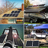 Монокристалічна сонячна панель Solar panel 120 W 18 V Сонячна батарея, фото 2