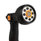 8-функціональний пістолет для поливу, SMOOTH CONTROL, BLACK LINE, ECO-2054, фото 2