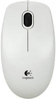 Мишка Logitech B100 White (910-003360)