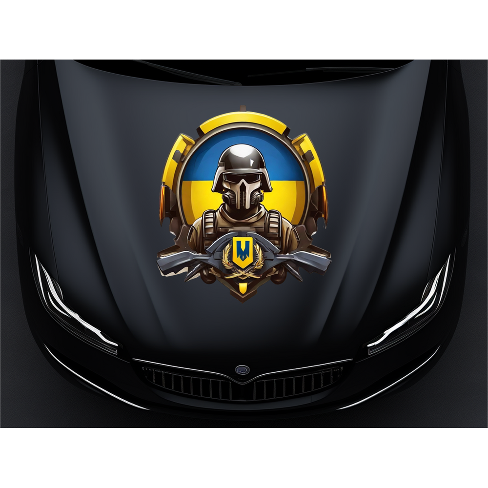 Водостійка плівка "Український Щіт" для авто, 50x50 см