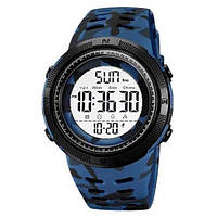 Годинник наручний чоловічий Skmei 2070CMBUWT WR 50 M Black/Blue