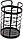 Металева підставка для фраже Stenson R88745 10х19 см Black, фото 4