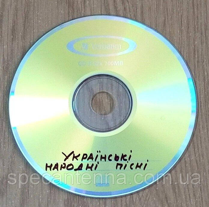 CD диск Українські народні пісні