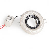 Точечный светильник с подсветкой Brille HDL-G231 Белый 36-071 TR, код: 7275144