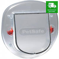 PetSafe Staywell дверца для кошек и собак, ручной замок, біла