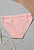 Труси жіночі в рубчик пудрового кольору р.L 178635S, фото 2