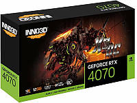 Видеокарта INNO3D RTX 4070 X3 OC (N40703-126XX-185252L)