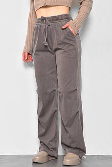 Штани жіночі напівбатальні бузкового кольору 175984S