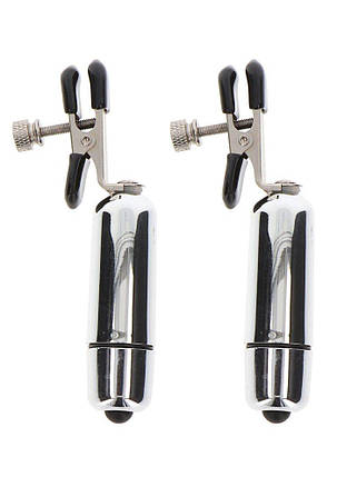 Затискачі на соски Adjustable Vibrating Clamps, фото 3