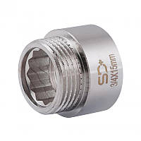 Подовжувач SD Plus 15х3/4" хром