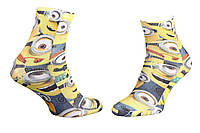 Носки Minions Minions All Over De Minions 36-41 yellow (17890635-3) TR, код: 2467217