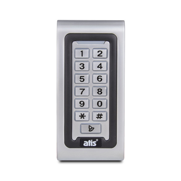 Металлическая кодовая клавиатура влагозащищенная ATIS AK-601W z13-2024 - фото 1 - id-p2192755899