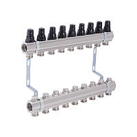 Колектор терморегулювальний SD Forte 1" 9 виходів SF002W9