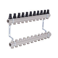 Колектор терморегулювальний SD Forte 1" 11 виходів SF002W11