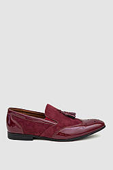 Туфлі чоловічі, колір бордовий, 243RGA6062-9