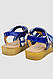 Босоніжки дитячі 243RB9665-7, колір Синій, фото 4
