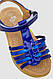 Босоніжки дитячі, колір синій, 243RC9666-1, фото 2