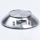 Ваги кухонні електронні точні на 5 кг із чашею на батарейках електронні ваги кухонні, фото 2