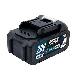 Акумуляторна батарея PROFI-TEC PT2050MP POWERLine (20 В/5.0 А·год, високоточна, з індикатором), фото 3