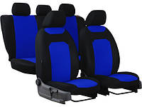 Универсальные авто чехлы на сиденья Pok-ter CARO с синей вставкой GT, код: 8037028