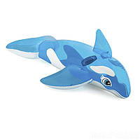 Детский надувной плотик для катания Intex 58523 «Дельфин» z13-2024