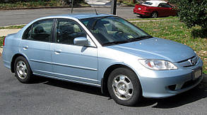 Бризковики для Honda Civic VII 2000-2005 Седан, к-кт (4шт.)