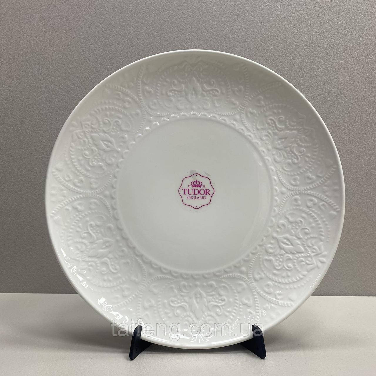 Тарілка обідня порцелянова 26 см Tudor England Royal Whitehall TU3158