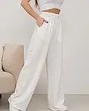 Спортивні штани молочні, фото 2