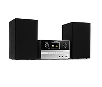 Стереосистема Auna Connect System S, 20 Вт, Интернет/DAB+/FM-радио, CD-проигрыватель