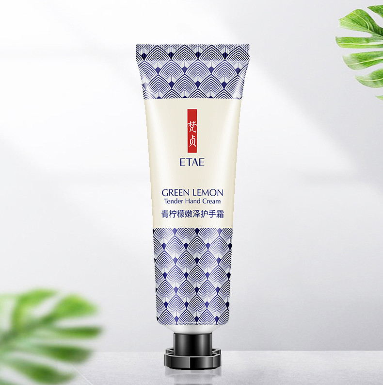 Крем для рук з лаймом омолоджуючий і пом'якшуючий Green Lemon ЕТAE, 30 г