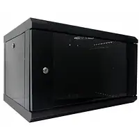 WMNC-6U-FLAT- BLACK Hypernet 6U 600x450 Шкаф коммутационный настенный 6U 600x450