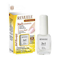 Комплекс 3 в 1 NAIL THERAPY Revuele 10 мл FT, код: 8254605