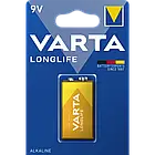 VARTA LONGLIFE 6LR61 BLI 1 ALKALINE Батарейка