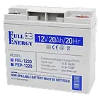Full Energy FEL-1220 Акумулятор гелевий 12В 20 А•г для ДБЖ