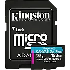 Kingston microSDXC 128 Гб U3 V30 A2 (SDCG3/128GBSP) Карта пам’яті