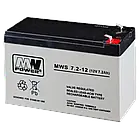 MW Power MWS 7.2-12 (12V 7.2Ah) AGM Акумуляторна батарея