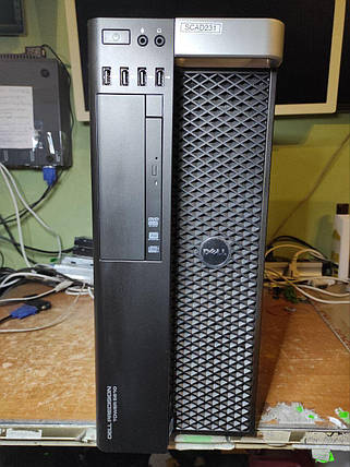 Б/в Робоча станція Dell Precision T5810 MT| Xeon E5-1630 v3| 32 GB RAM| 256 GB SSD + 1000 GB HDD| Quadro K2200 4GB, фото 1