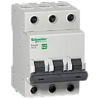 Schneider Electric EZ9F34316 Easy9, 3p, 16A C Автоматичний вимикач