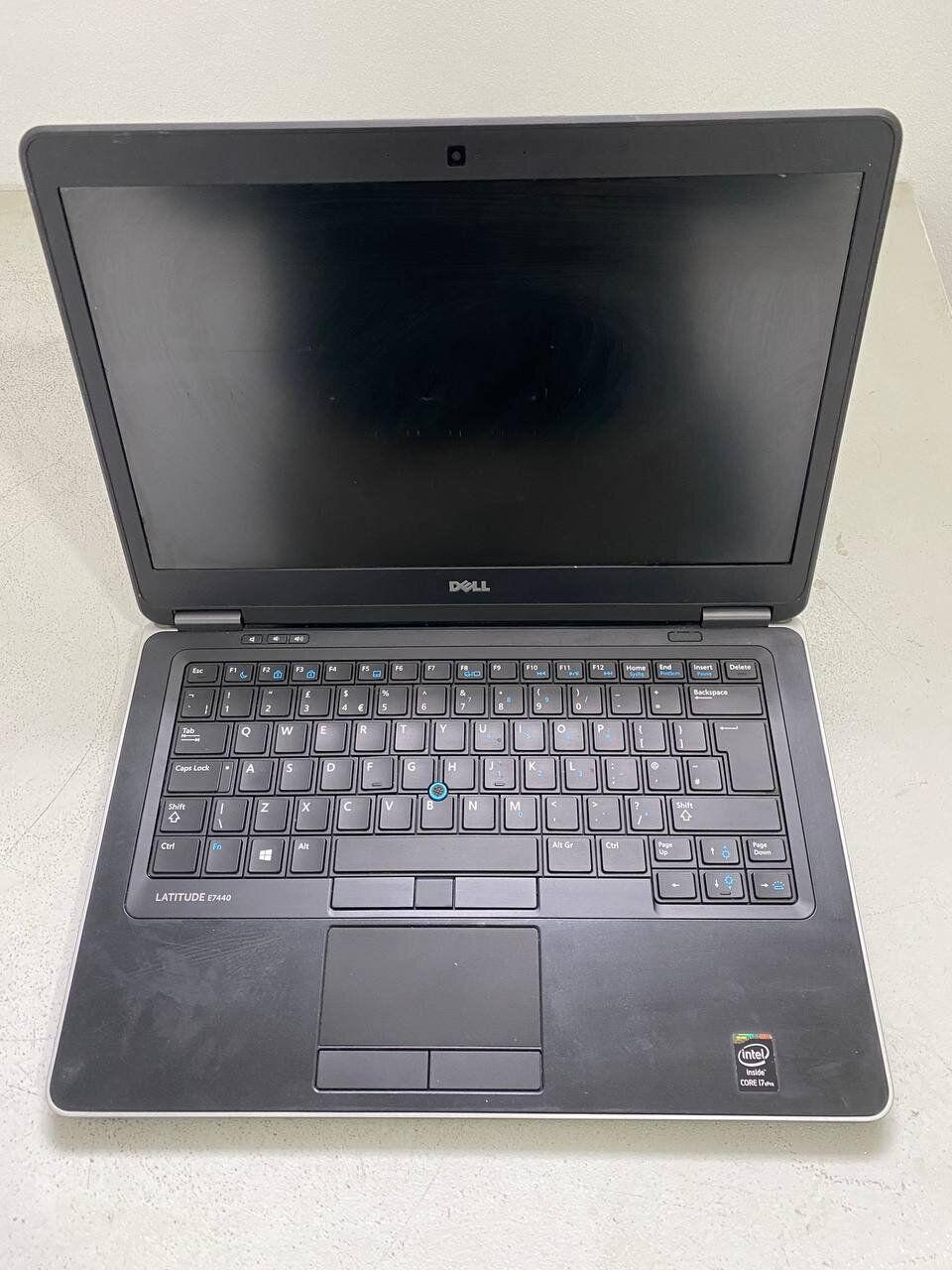 Б/в Ноутбук Б-клас Dell Latitude E7440 14" 1600x900| Core i7-4600U| 8 GB RAM| 256 GB SSD| HD 4400