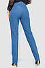 Штани жіночі класичні, колір джинс, 214R320, фото 4