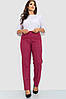 Штани жіночі класичні, колір бордовий, 214R320, фото 2