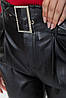 Штани жіночі з екошкіри, колір чорний, 186R5953, фото 5