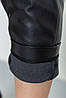 Штани жіночі з екошкіри, колір чорний, 186R5953, фото 6