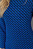 Туніка, колір синьо-чорний, 246R008, фото 5